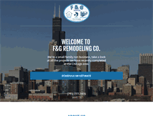 Tablet Screenshot of fandgremodeling.com